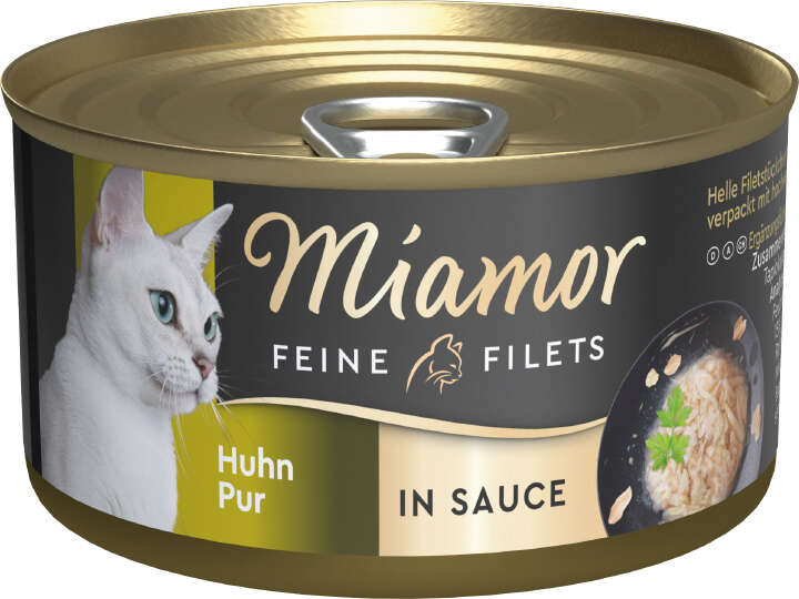 Miamor Katzen-Nassfutter Feine Filets Huhn Pur